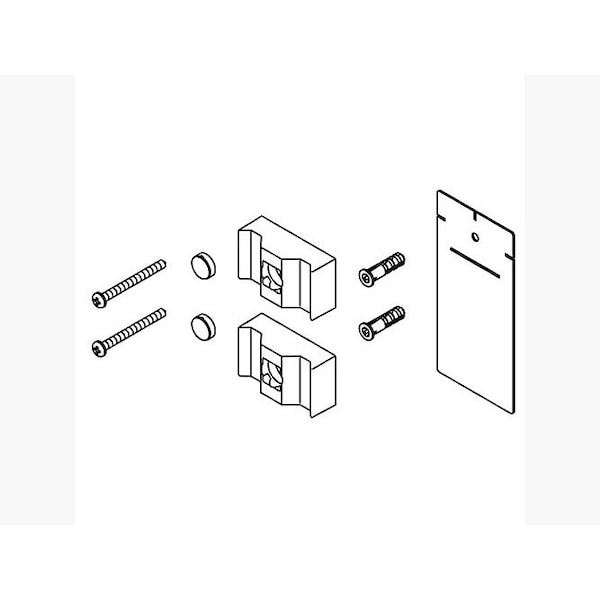 Kohler Levity Wall Bumper Service Kit 135905501 Zoro